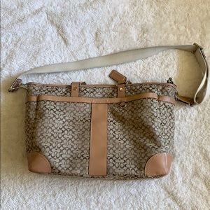 Coach Multi-Brown Diaper Bag